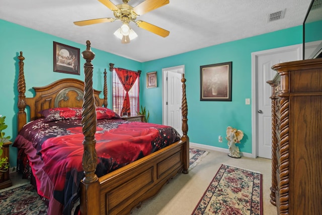 1804 Cason Trl, Murfreesboro, TN 37128 - carpeted bedroom with a ceiling fan and baseboards