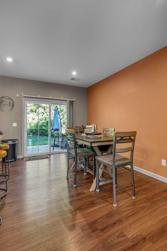 4316 Summercrest Blvd Unit 1020, Antioch, TN 37013 - dining area with wood finished floors and recessed lighting