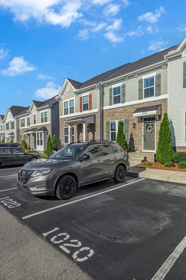 4316 Summercrest Blvd Unit 1020, Antioch, TN 37013 - townhome / multi-family property featuring a residential view and uncovered parking