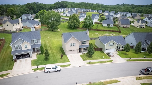 1095 Lady Nashville Dr, Hermitage, TN 37076 - aerial view of residential area