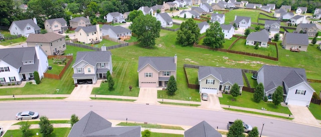 1095 Lady Nashville Dr, Hermitage, TN 37076 - aerial perspective of suburban area