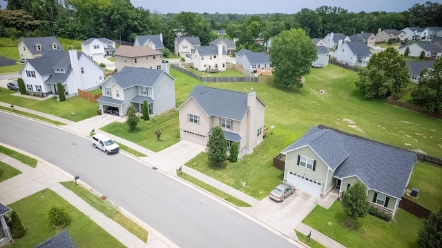 1095 Lady Nashville Dr, Hermitage, TN 37076 - aerial perspective of suburban area