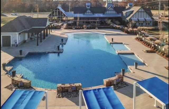 291 Croft Way, Mount Juliet, TN 37122 - swimming pool with a patio area