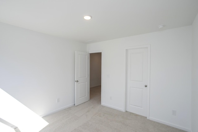 3044 Fernwood Ln, Columbia, TN 38401 - unfurnished bedroom featuring light carpet and recessed lighting