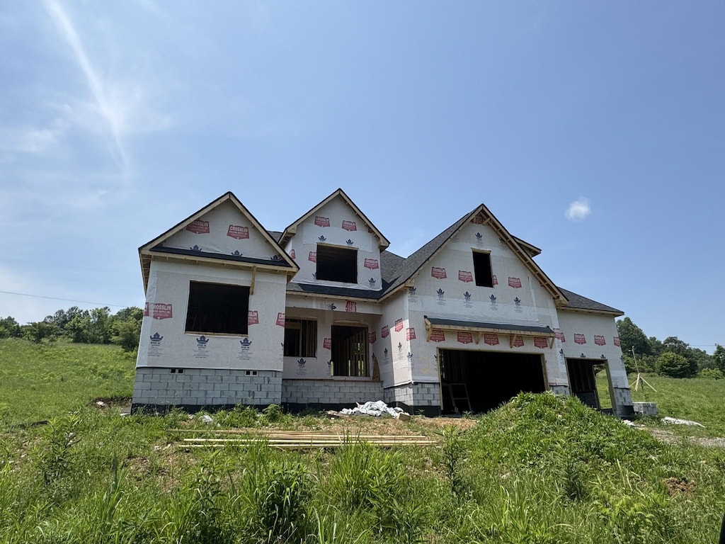 0 Opossum Paw Rd, Beechgrove, TN 37018 - unfinished property with a garage