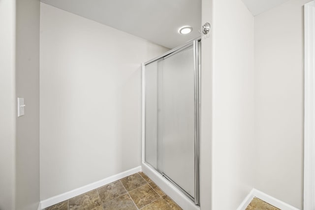 321 Lakeway Ter, Spring Hill, TN 37174 - bathroom featuring a shower stall