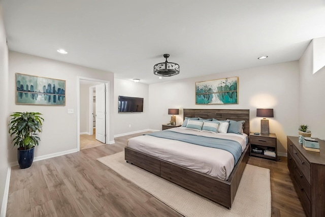 321 Lakeway Ter, Spring Hill, TN 37174 - bedroom with wood finished floors and recessed lighting