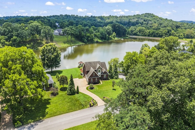 321 Lakeway Ter, Spring Hill, TN 37174 - view from above of property featuring a nearby body of water