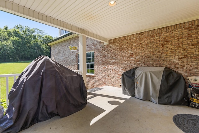 1057 The Long Run, Columbia, TN 38401 - view of patio featuring a grill