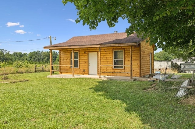 2270 Shuler Branch Rd, Ethridge, TN 38456 - view of front of home with roof with shingles and faux log siding