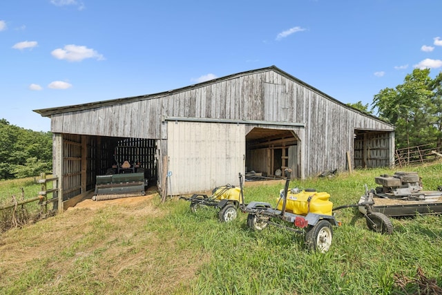2270 Shuler Branch Rd, Ethridge, TN 38456 - view of pole building
