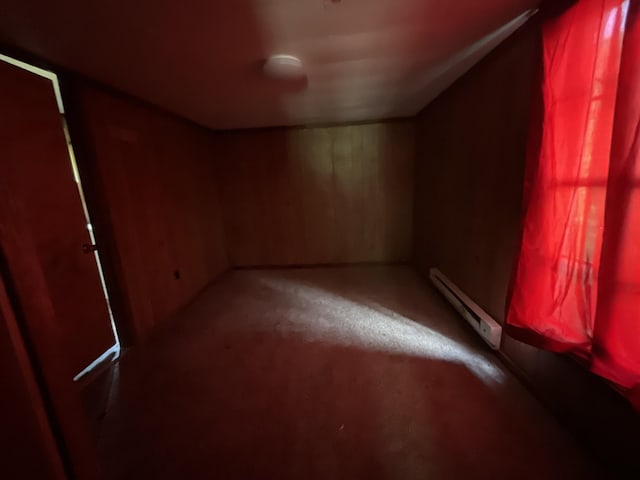 180 Barbee Ave, Ripley, TN 38063 - bonus room with baseboard heating and carpet flooring