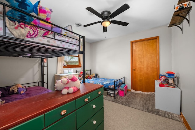 472 Shirley Rd, Smyrna, TN 37167 - carpeted bedroom with a ceiling fan