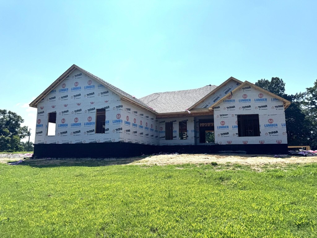 3391 Ball Rd, Cunningham, TN 37052 - property in mid-construction featuring a front lawn