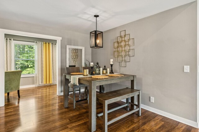 103 N Main St, Springfield, TN 37172 - dining area with baseboards and wood finished floors