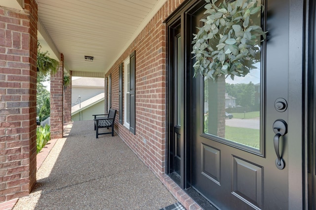 1448 Brighton Cir, Old Hickory, TN 37138 - entrance to property with a porch and brick siding