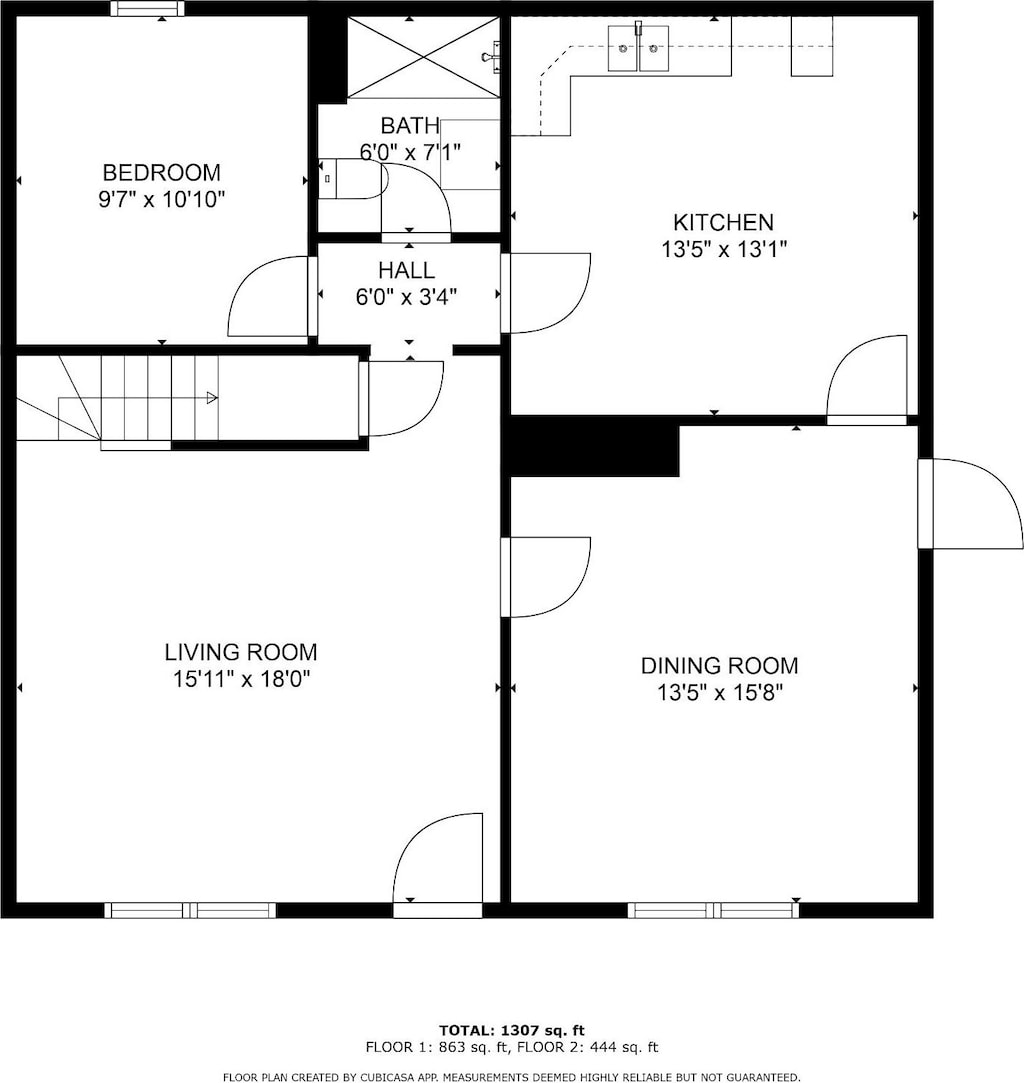 213 England St W, Cowan, TN 37318 - view of property floor plan
