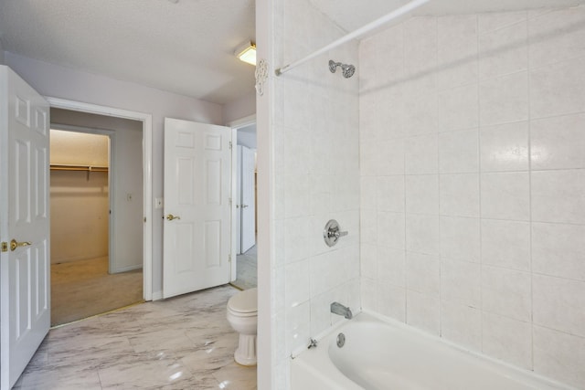 3171 Asbury Ln, Murfreesboro, TN 37129 - full bathroom with bathing tub / shower combination and marble finish flooring