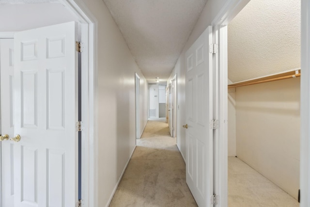 3171 Asbury Ln, Murfreesboro, TN 37129 - hallway featuring light colored carpet and a textured ceiling