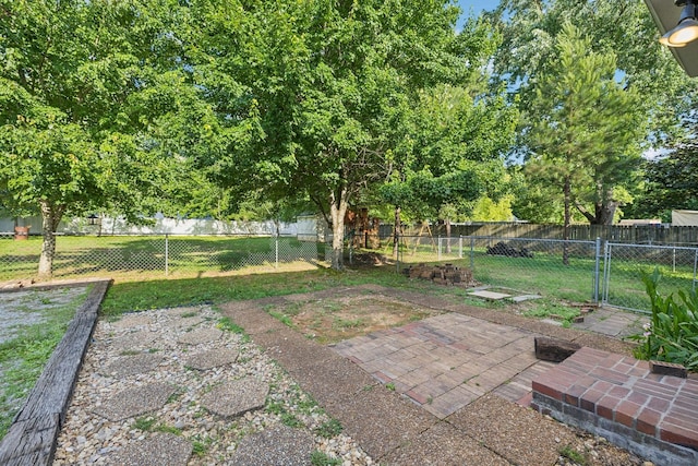 3171 Asbury Ln, Murfreesboro, TN 37129 - fenced yard featuring a patio
