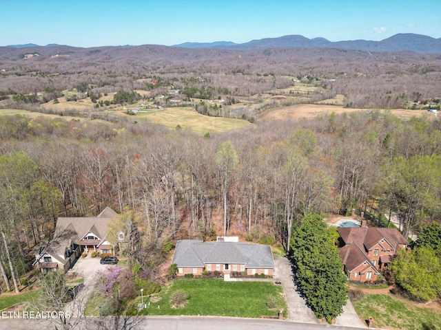182 Whippoorwill Dr, Oak Ridge, TN 37830 - view of subject property featuring a mountain backdrop