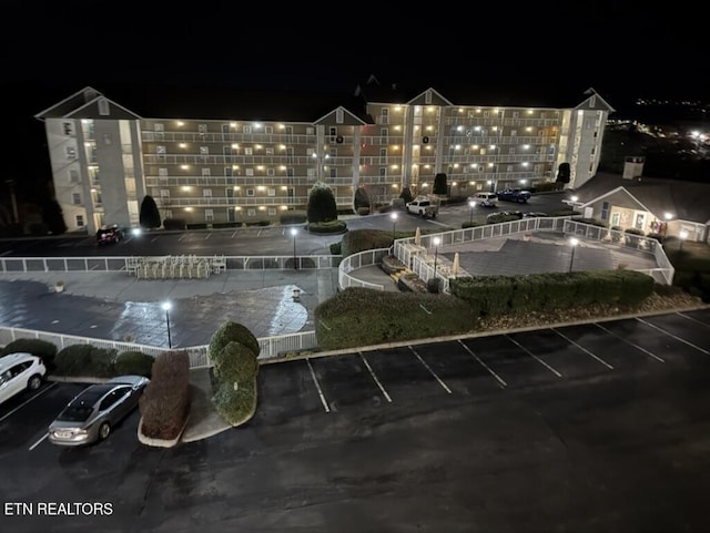 205 Ogle Dr Unit 554, Pigeon Forge, TN 37863 - property at twilight with uncovered parking