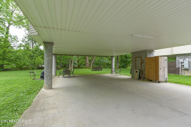 2032 Slippery Rock Cir, Sevierville, TN 37862 - view of patio featuring a carport
