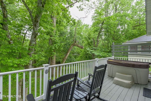 2032 Slippery Rock Cir, Sevierville, TN 37862 - view of wooden deck