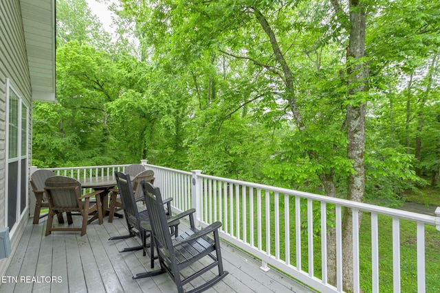 2032 Slippery Rock Cir, Sevierville, TN 37862 - view of wooden deck