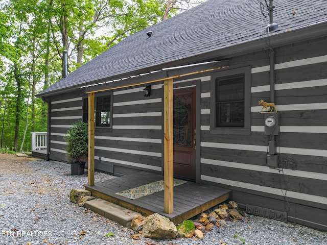 1226 Buzzard Roost Rd, Spring City, TN 37381 - property entrance featuring roof with shingles
