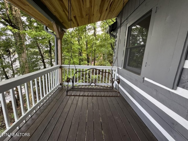 1226 Buzzard Roost Rd, Spring City, TN 37381 - view of wooden terrace