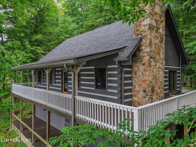 1226 Buzzard Roost Rd, Spring City, TN 37381 - view of side of home featuring a shingled roof