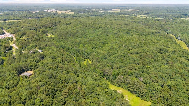 2727 Old Tilton Rd, Dalton, GA 30721 - aerial view of property and surrounding area with a heavily wooded area