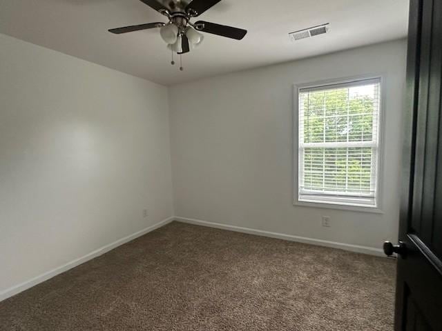 1248 Rich Ellen Dr, Palmyra, TN 37142 - unfurnished room featuring carpet floors and ceiling fan