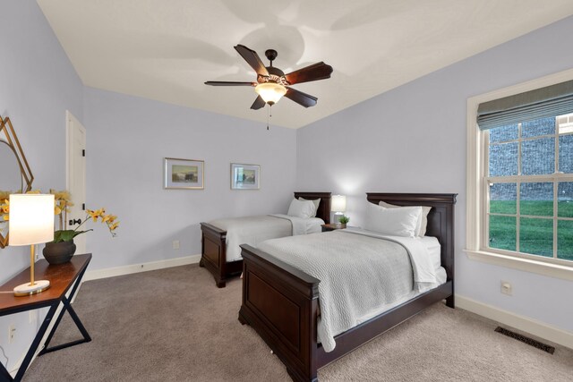1794 Balvenie Ct, Brentwood, TN 37027 - bedroom with light colored carpet and a ceiling fan