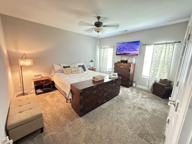 4803 Beryl Dr, Murfreesboro, TN 37128 - bedroom with carpet flooring and ceiling fan