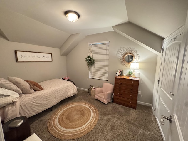 4803 Beryl Dr, Murfreesboro, TN 37128 - bedroom featuring carpet and lofted ceiling