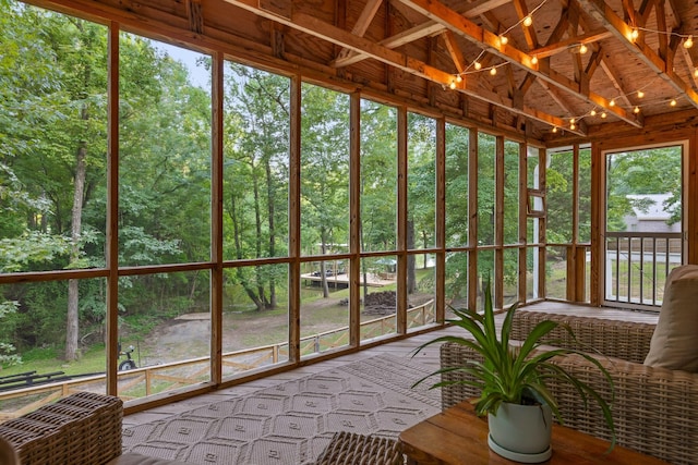5920 Dogwood Dr, Harrison, TN 37341 - sunroom / solarium with lofted ceiling