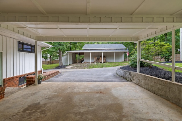 5920 Dogwood Dr, Harrison, TN 37341 - view of patio / terrace featuring a shed