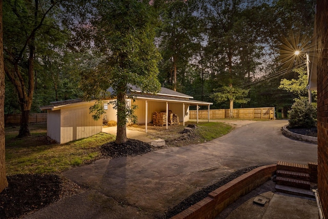 5920 Dogwood Dr, Harrison, TN 37341 - exterior space featuring asphalt driveway