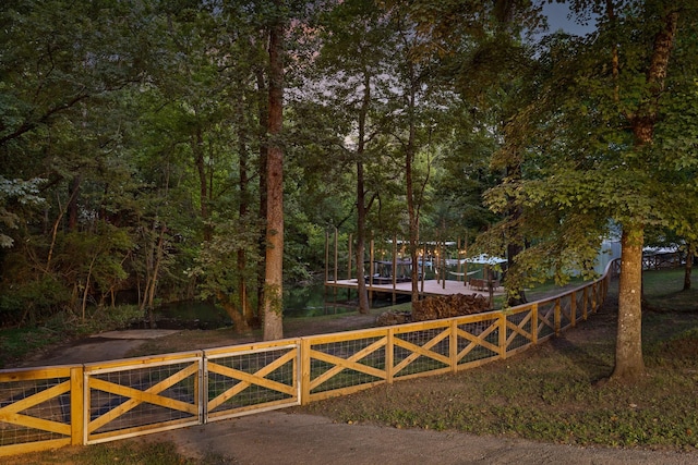5920 Dogwood Dr, Harrison, TN 37341 - gate featuring a view of trees