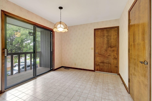 5122 Prince Phillip Cv, Brentwood, TN 37027 - empty room with wallpapered walls and baseboards