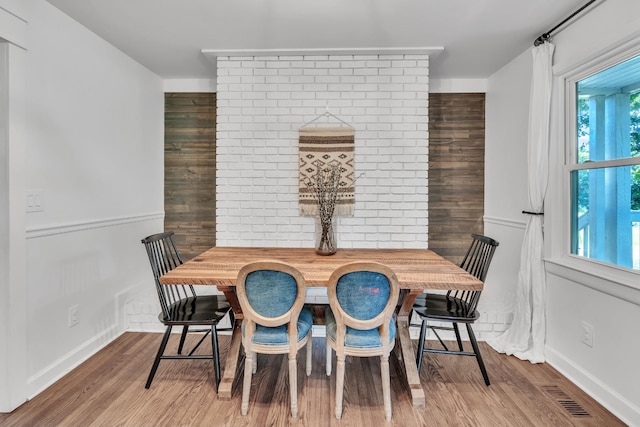 4200 Hunters Point Pike, Lebanon, TN 37087 - dining space with baseboards and wood finished floors