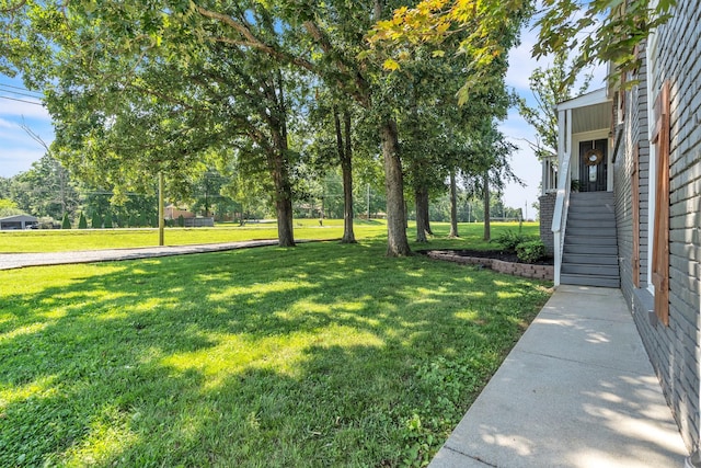 4200 Hunters Point Pike, Lebanon, TN 37087 - view of grassy yard with stairway