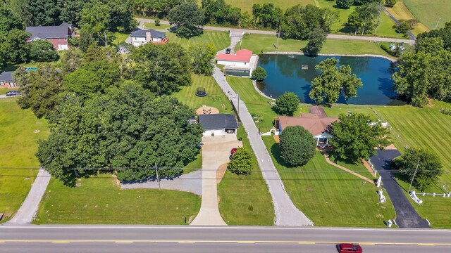 4200 Hunters Point Pike, Lebanon, TN 37087 - aerial view of a large body of water