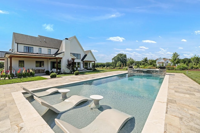 4720 Edwardian Trce, Franklin, TN 37067 - outdoor pool with a patio