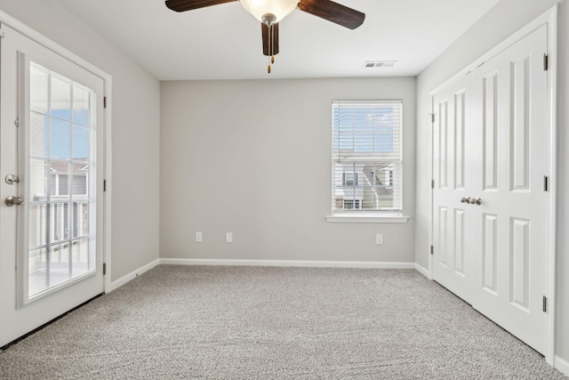 100 Bergen Dr, Spring Hill, TN 37174 - unfurnished bedroom with carpet and a ceiling fan