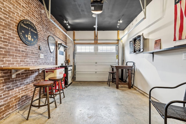 100 Bergen Dr, Spring Hill, TN 37174 - garage featuring a garage door opener
