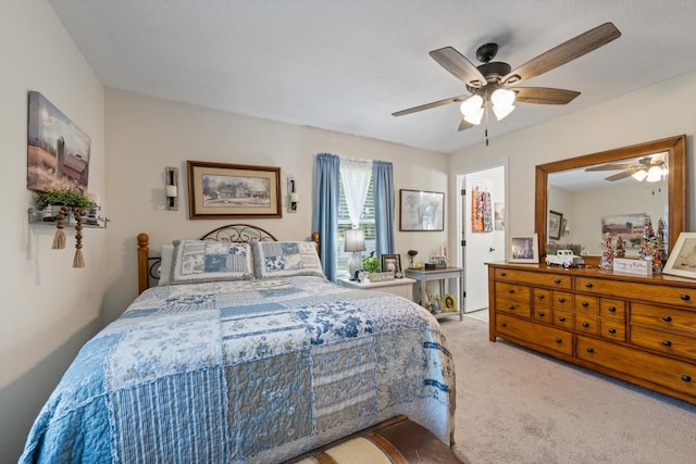 106 Mcfarlin Rd, Murfreesboro, TN 37130 - carpeted bedroom featuring ceiling fan