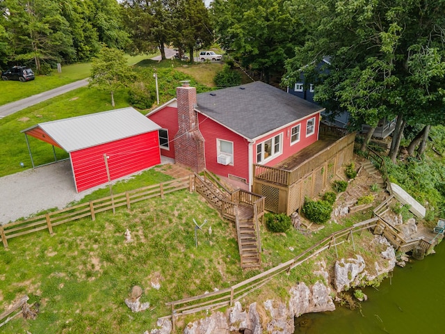 266 Clear Creek Cir, Pulaski, TN 38478 - view of subject property with a nearby body of water